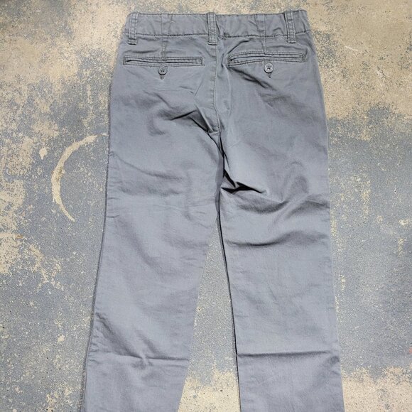 Lot of GAP Kids Boys Size 8 Gray Tan Chino Khaki Dress Pants Adjustable Uniform - Picture 6 of 14